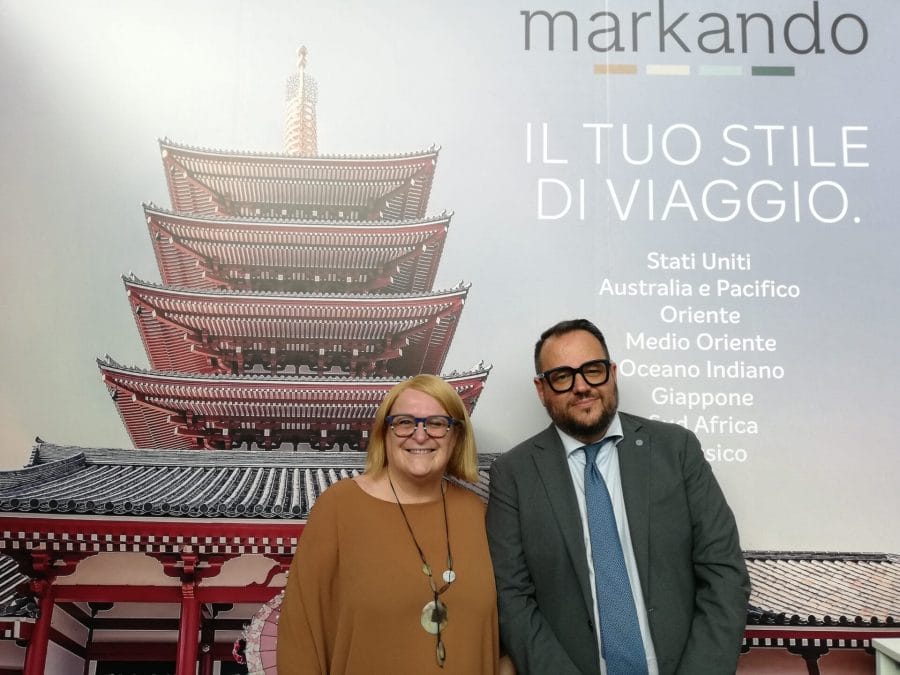 Silvia Brunetti, Direttore BU Markando, e Stefano Maria Simei, direttore commerciale e marketing TH Group