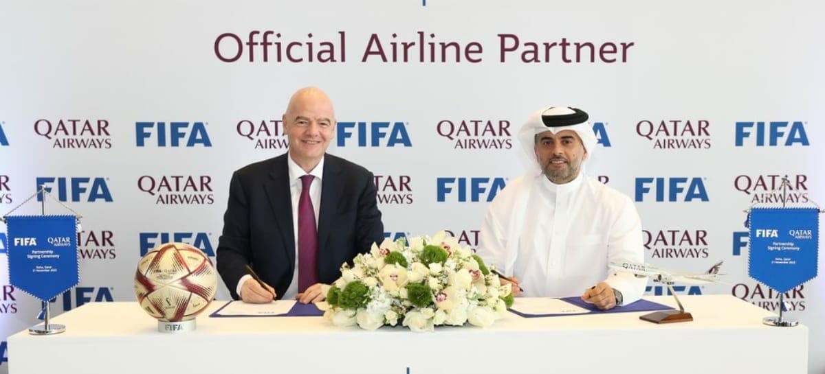 Calcio, Qatar Airways global airline partner di Fifa fino al 2030