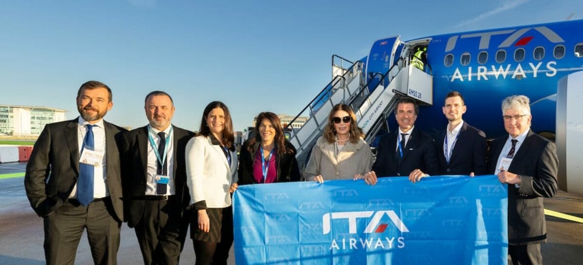 Ita Airways, al via il collegamento London City-Milano Linate