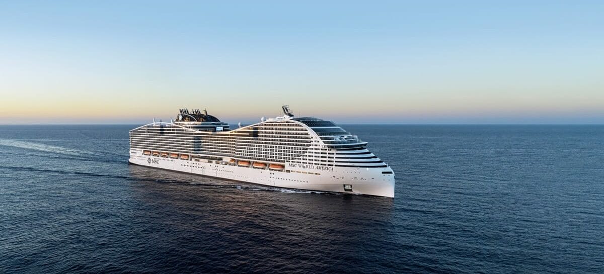 Msc World America, battesimo a Miami il 9 aprile 2025