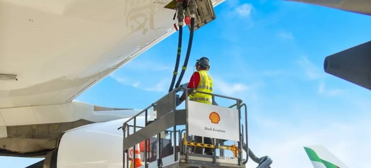 Sostenibilità, primo volo Emirates con il 40% di Saf