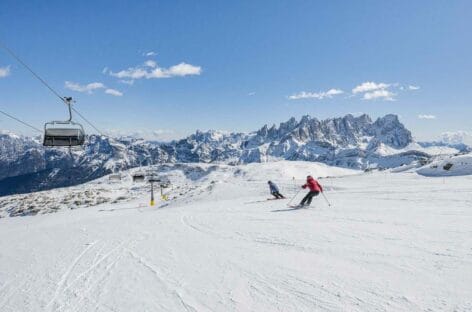 Stagione bianca al via per la ski area Alpe Lusia/San Pellegrino