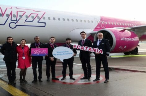 Wizz Air inaugura la rotta Catania-Bruxelles