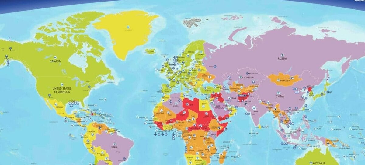 La Risk Map 2024 dei viaggi: <br>irrompe il climate change