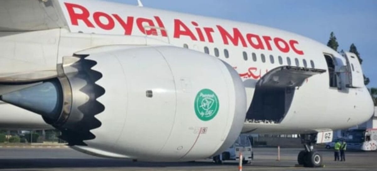 Royal Air Maroc lancia il primo volo a emissioni zero dall’Africa