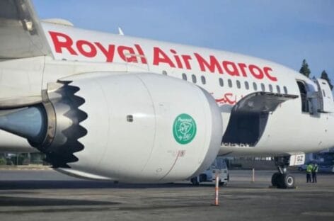 Royal Air Maroc lancia il primo volo a emissioni zero dall’Africa