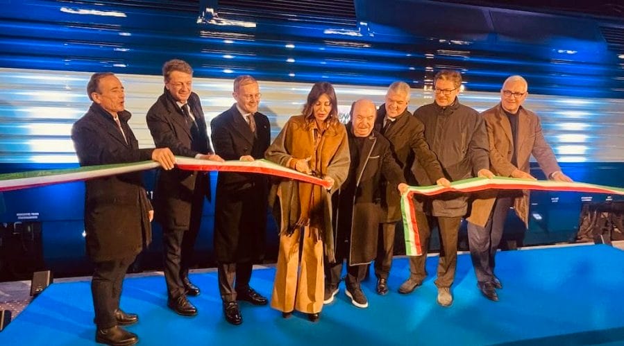 inaugurazione treno Roma -Cortina