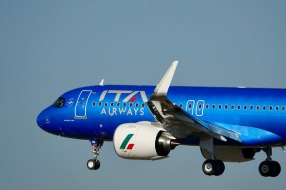 Ita Airways, ripristinato il terzo volo giornaliero Brindisi-Milano