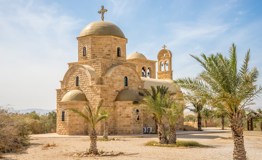 Betania, chiesa San Giovanni Battista