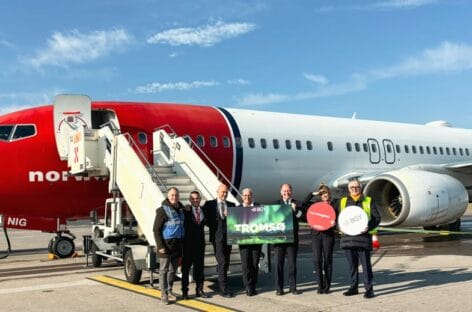 Norwegian Air Shuttle, al via il volo da Milano Bergamo per Tromsø
