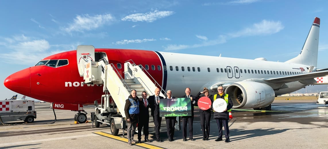 Primo-volo-Tromsø Norwegian Air Shuttle