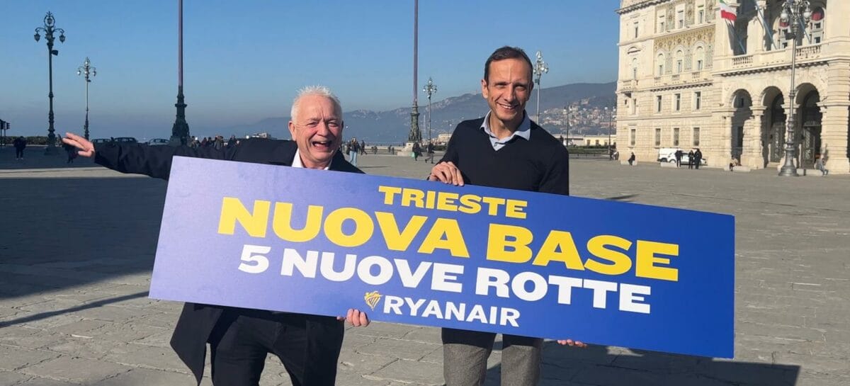 Stop all’addizionale municipale a Trieste. E Ryanair apre una base