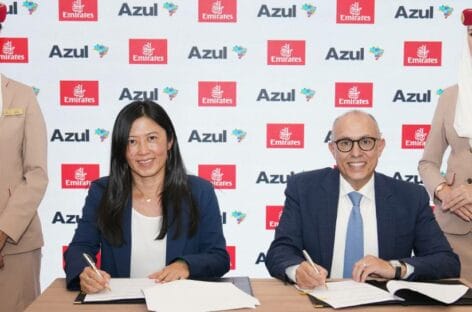 Emirates e Azul “uniscono” i loro programmi fedeltà