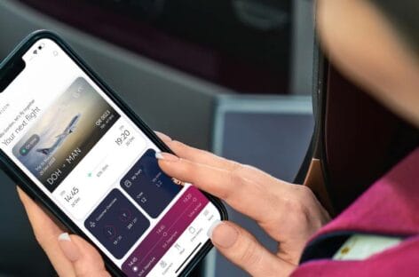 Voli iper-personalizzati: ci pensa l’app per la crew di Qatar Airways