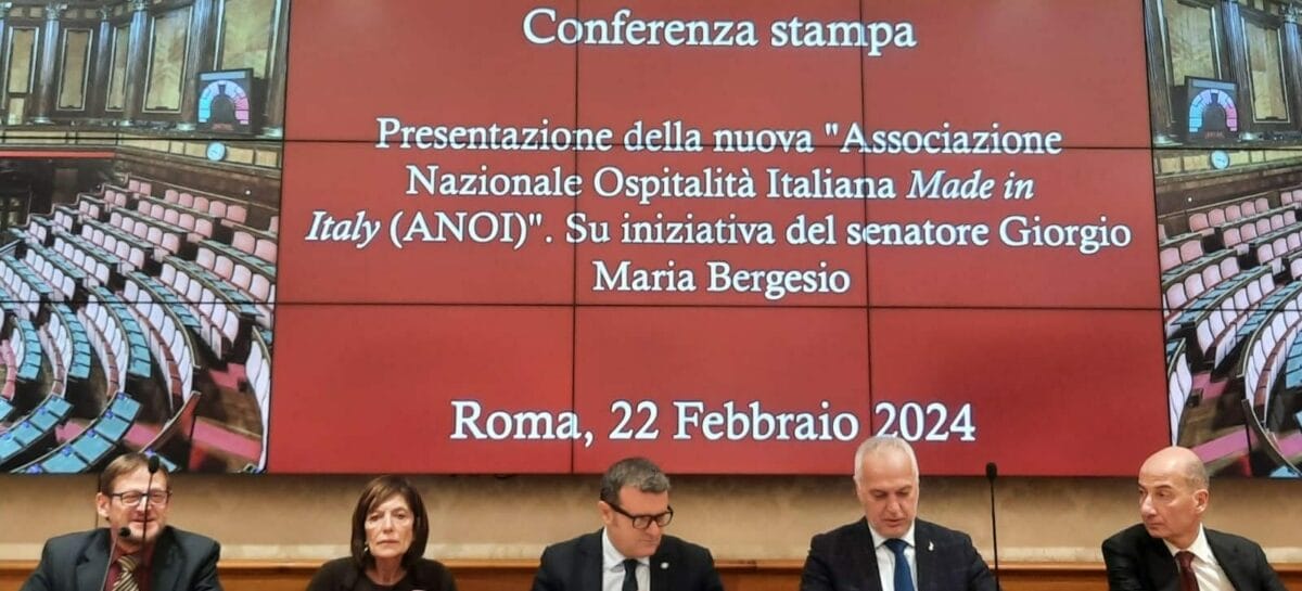 Ospitalità italiana: debutta Anoi, l’associazione di Centinaio&Co.