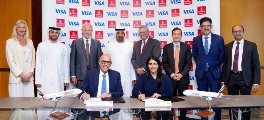 Partnership Emirates-Visa