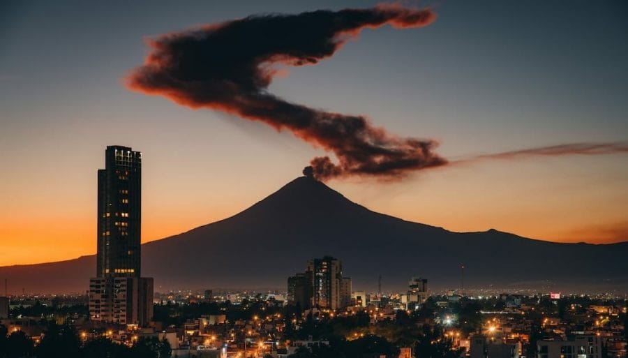 Popocatepetl vulcano