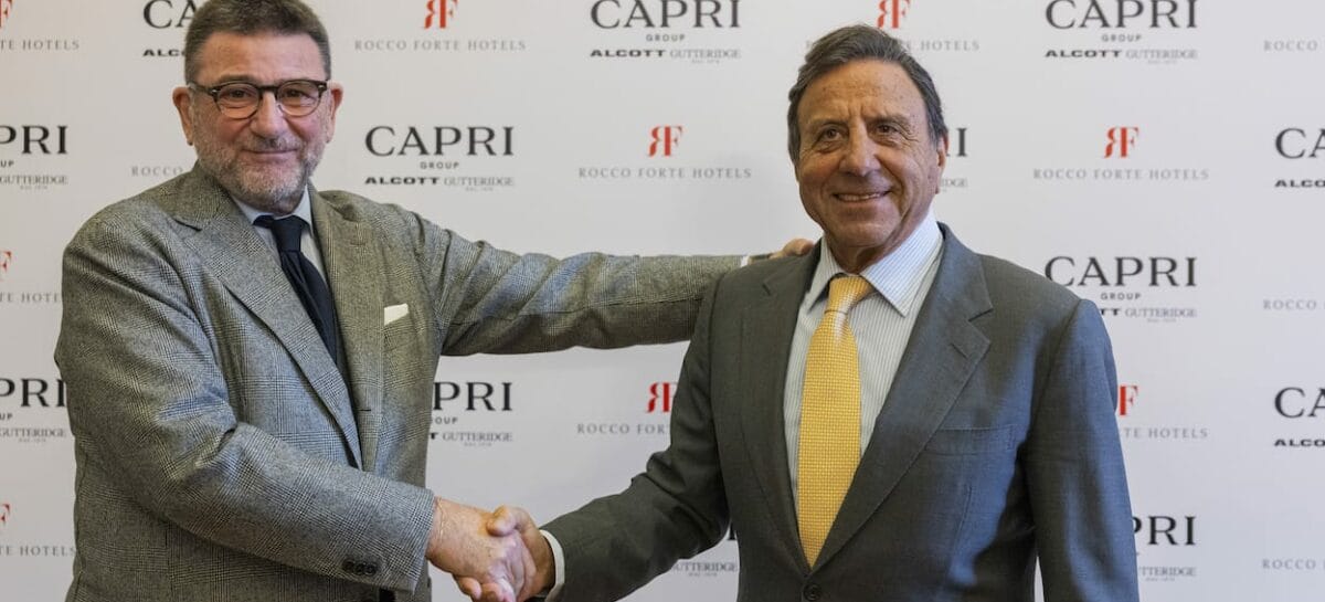 Rocco Forte Hotels apre un 5 stelle a Napoli con Capri Group