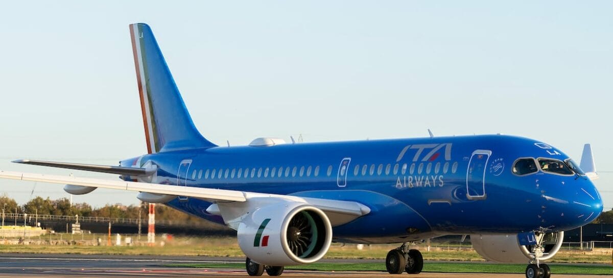Ita Airways: “L’obiettivo? Il 90% della flotta ecofriendly”