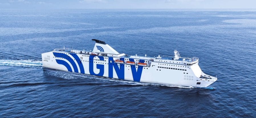 Rendering nuove navi GNV