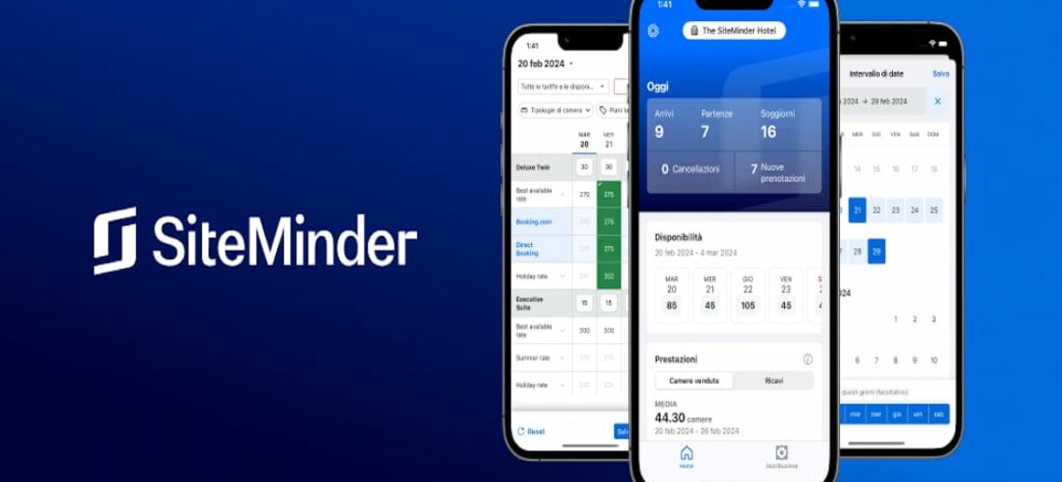 Hotel, la revenue si gestisce da mobile con l’app di SiteMinder