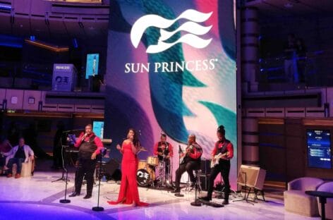 Sun Princess, il debutto della nave che “fa la differenza”