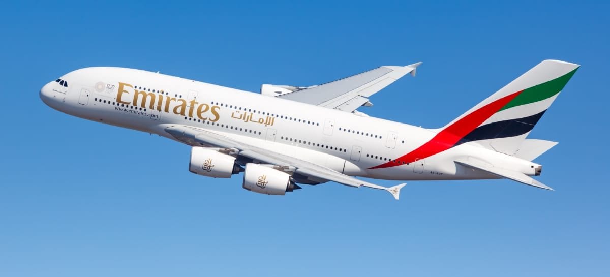 Emirates raddoppia sulla Roma-Dubai: volerà con l’A380