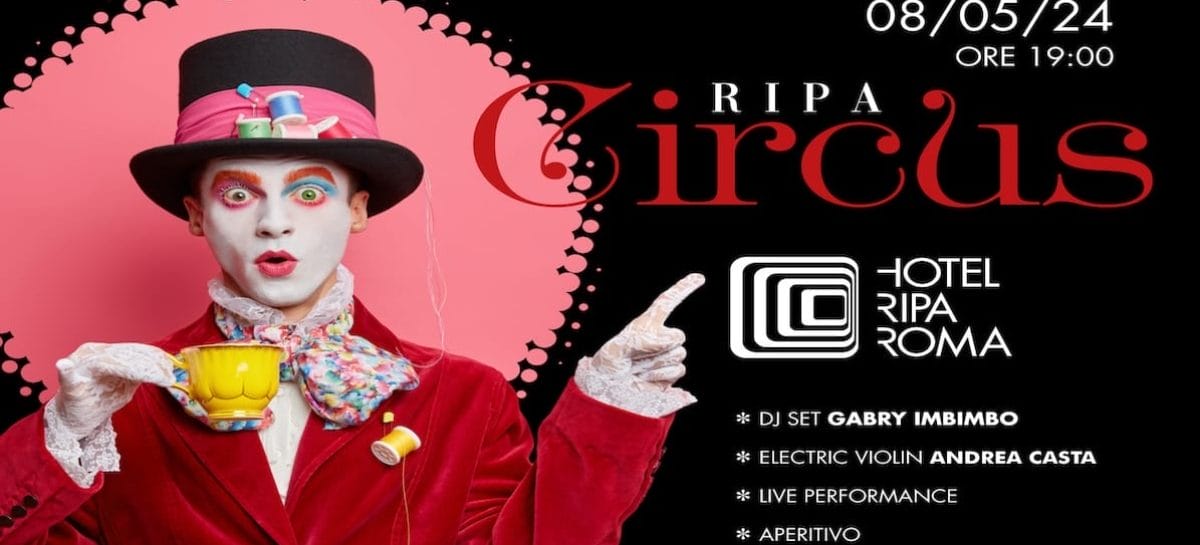 Fumetti, flipper e una serata a tema circo: al via l’estate dell’Hotel Ripa Roma