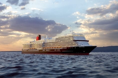 Cunard, Bocelli canterà al battesimo della nave Queen Anne