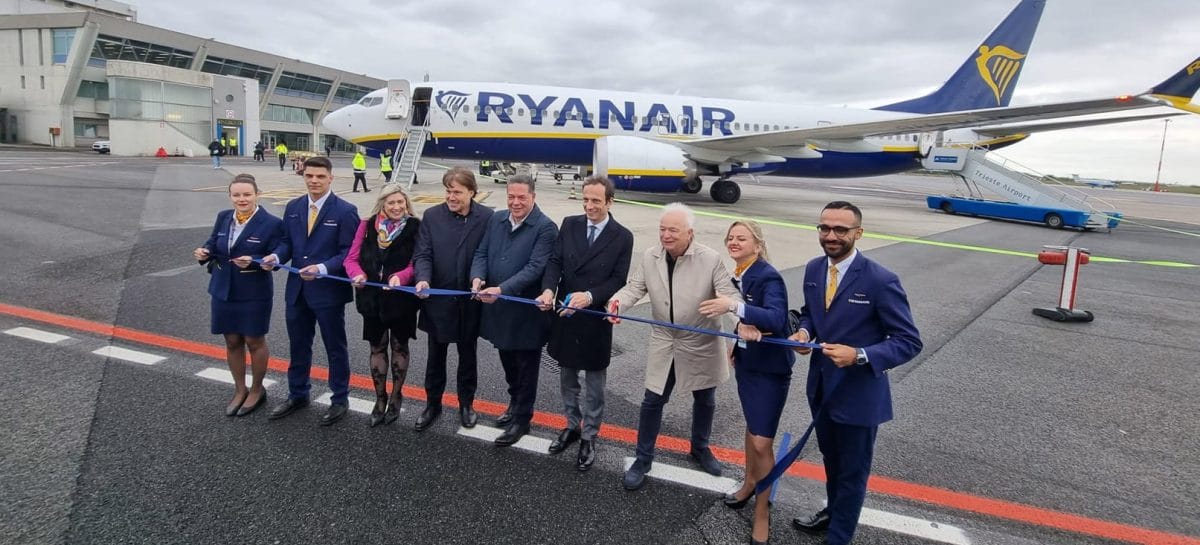 Ryanair apre una base a Trieste: 18 rotte in l’estate