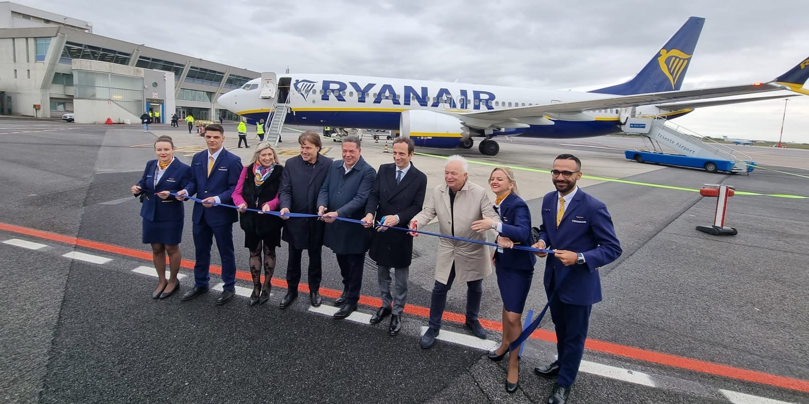 Ryanair-Trieste uff st