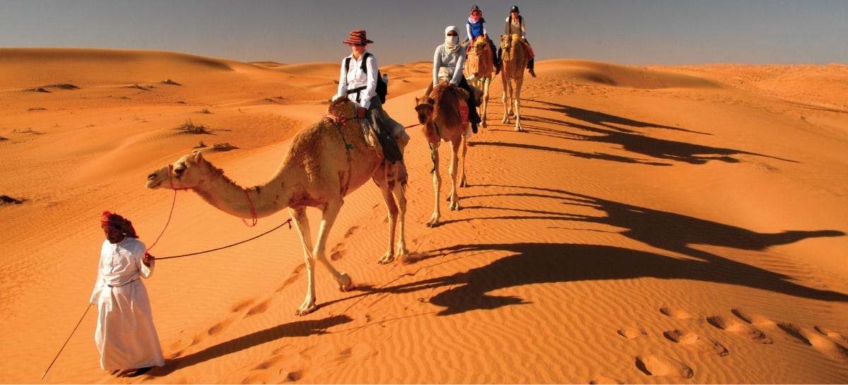 Camel riding - Camel Trekking in Oman