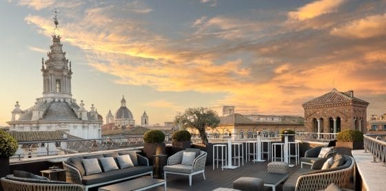 Sui tetti di Roma apre Divinity, il food lab stellato di The Pantheon Iconic