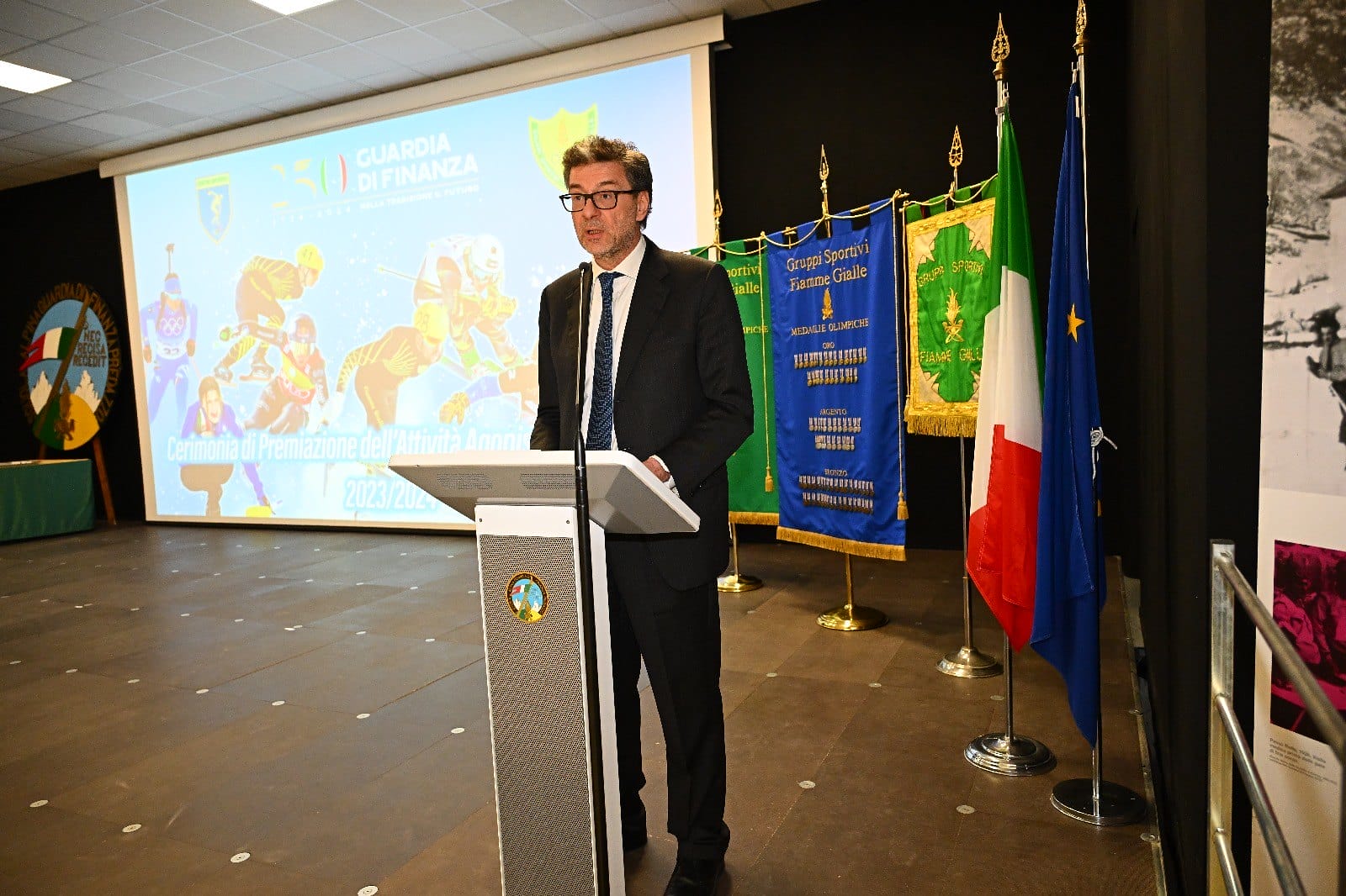 ministro Giorgetti da foto flickr del Mef