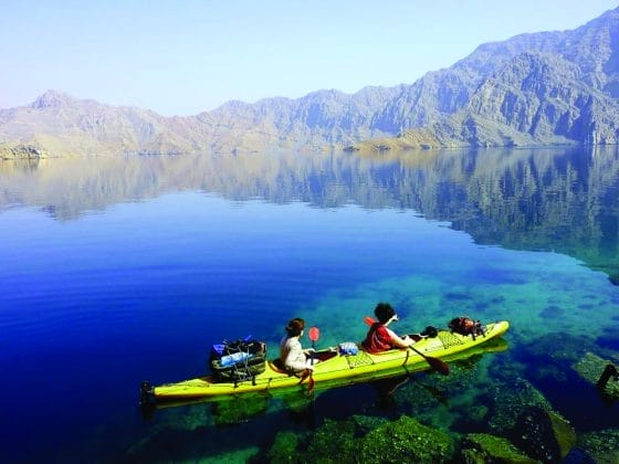 kayak nel Musandam