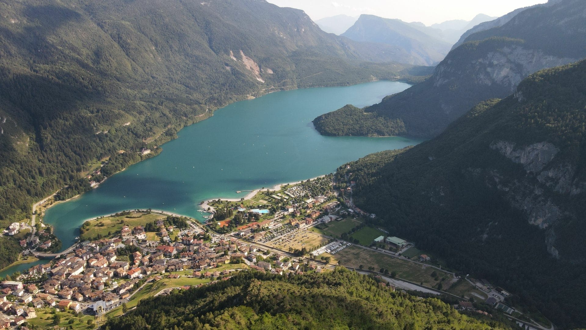 Lago di Molveno da adobe