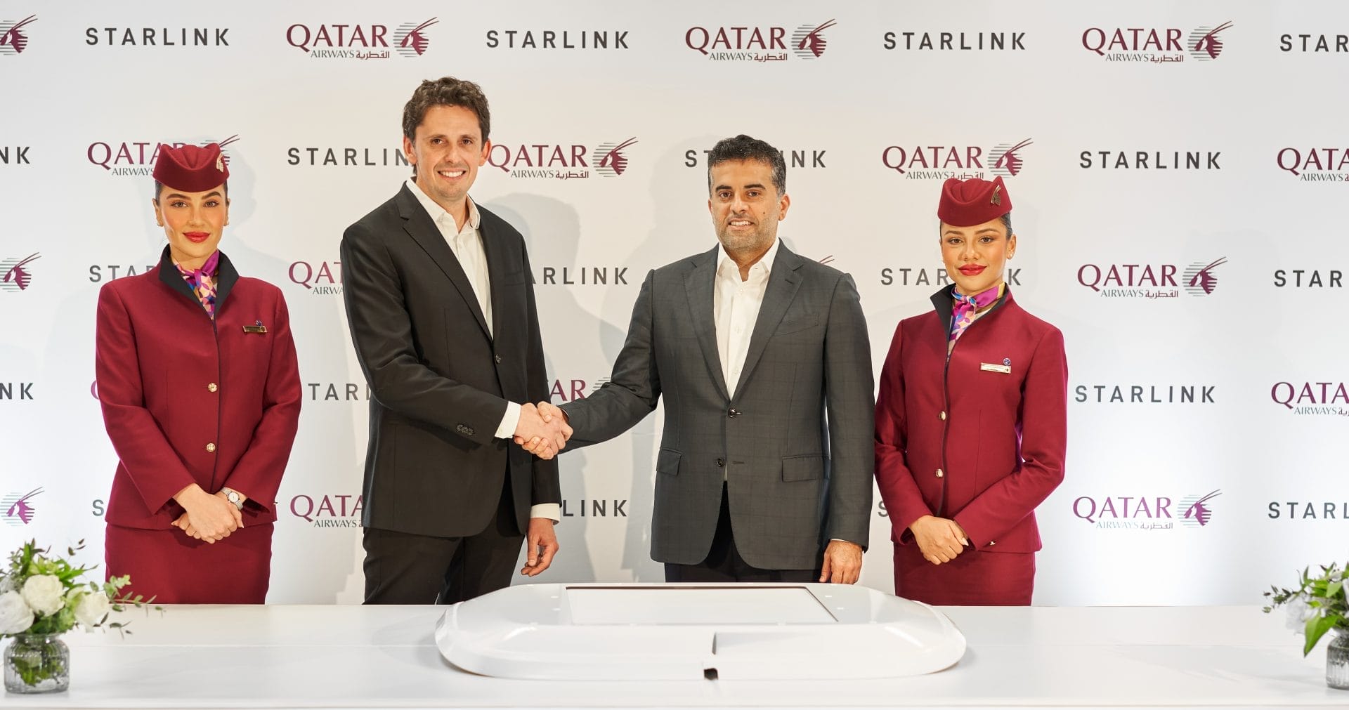 Qatar Airways Starlink