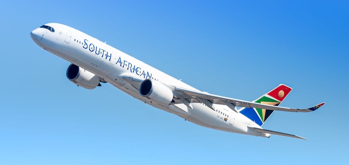 South African Airways Airbus A350 adobe