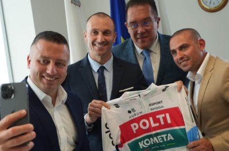 Turismo sportivo, VisitMalta ancora sponsor del team ciclistico Polti Kometa