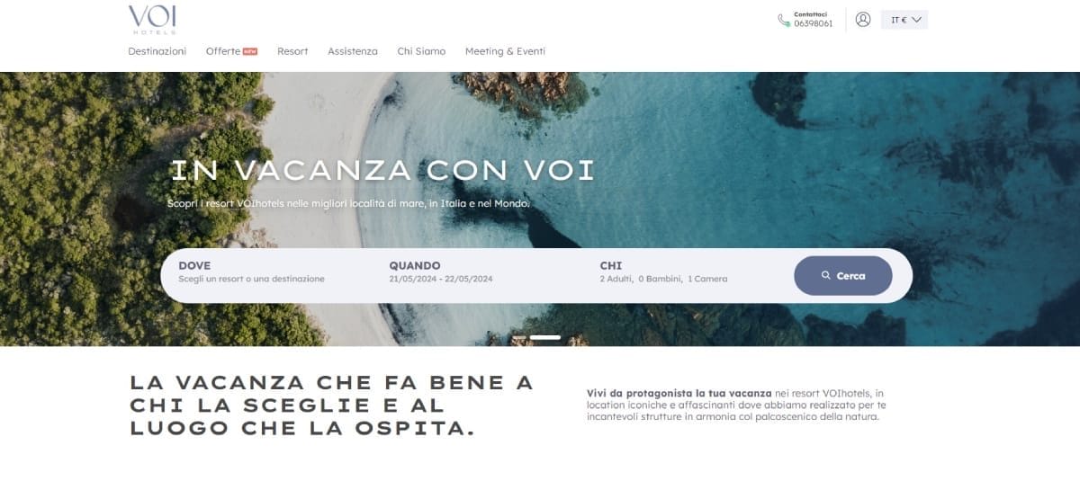 Voihotels, scatta il rebranding: ecco cosa cambia