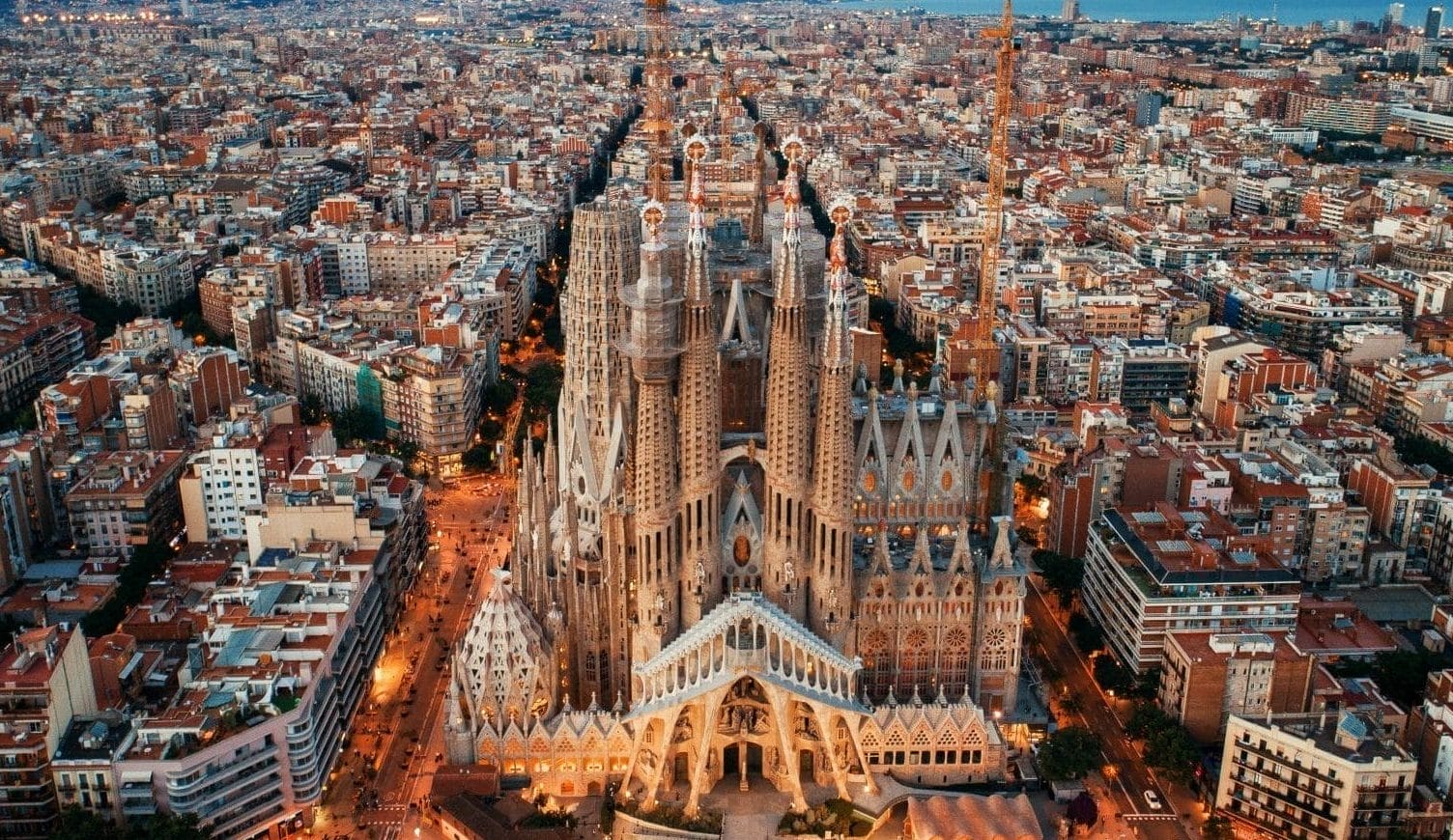 Barcellona spagna da adobe