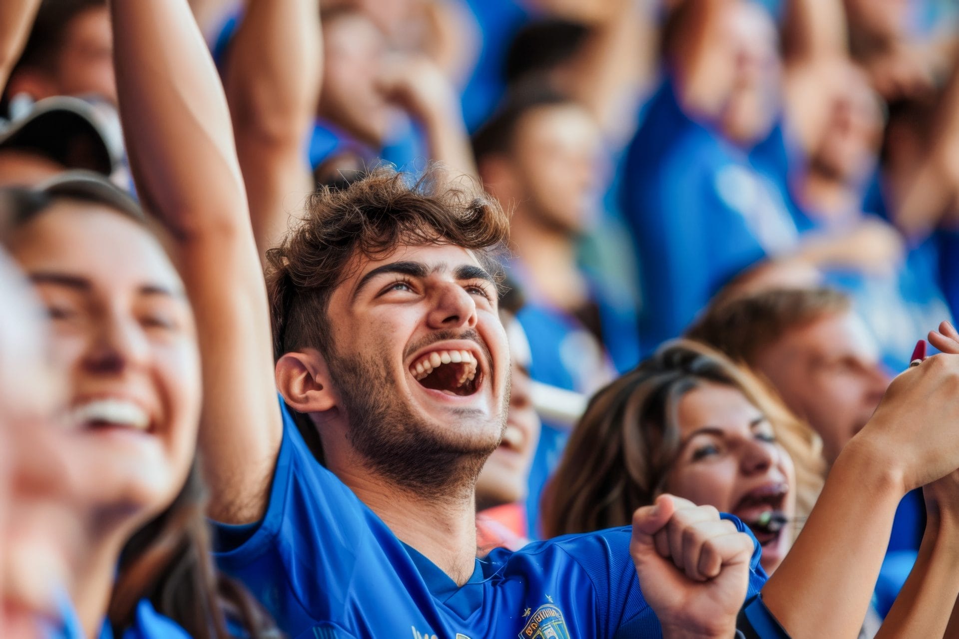 Forza azzurri da adobe