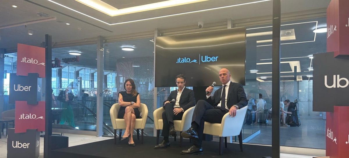 Italo e Uber si alleano per la mobilità integrata