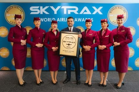 Skytrax, è sempre Qatar Airways la migliore compagnia del mondo