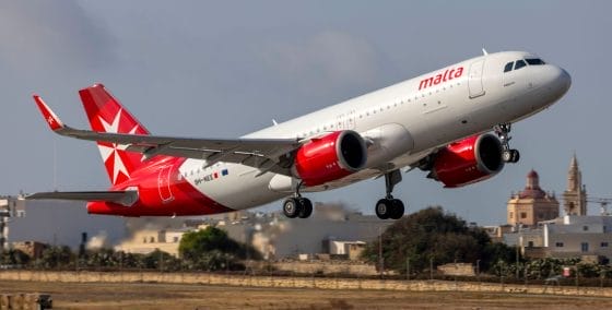 Ita Airways, accordo di codeshare con Km Malta Airlines