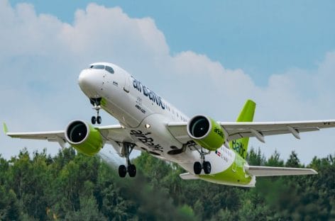 airBaltic, voli diretti da nove città italiane