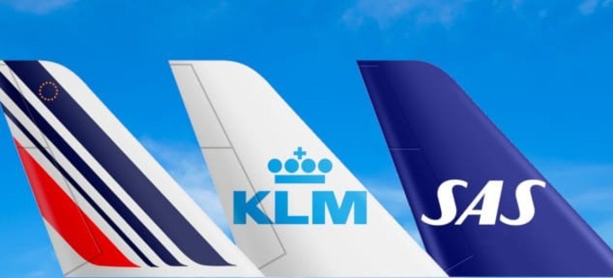 Air France-Klm, accordi di codeshare e interline con Sas