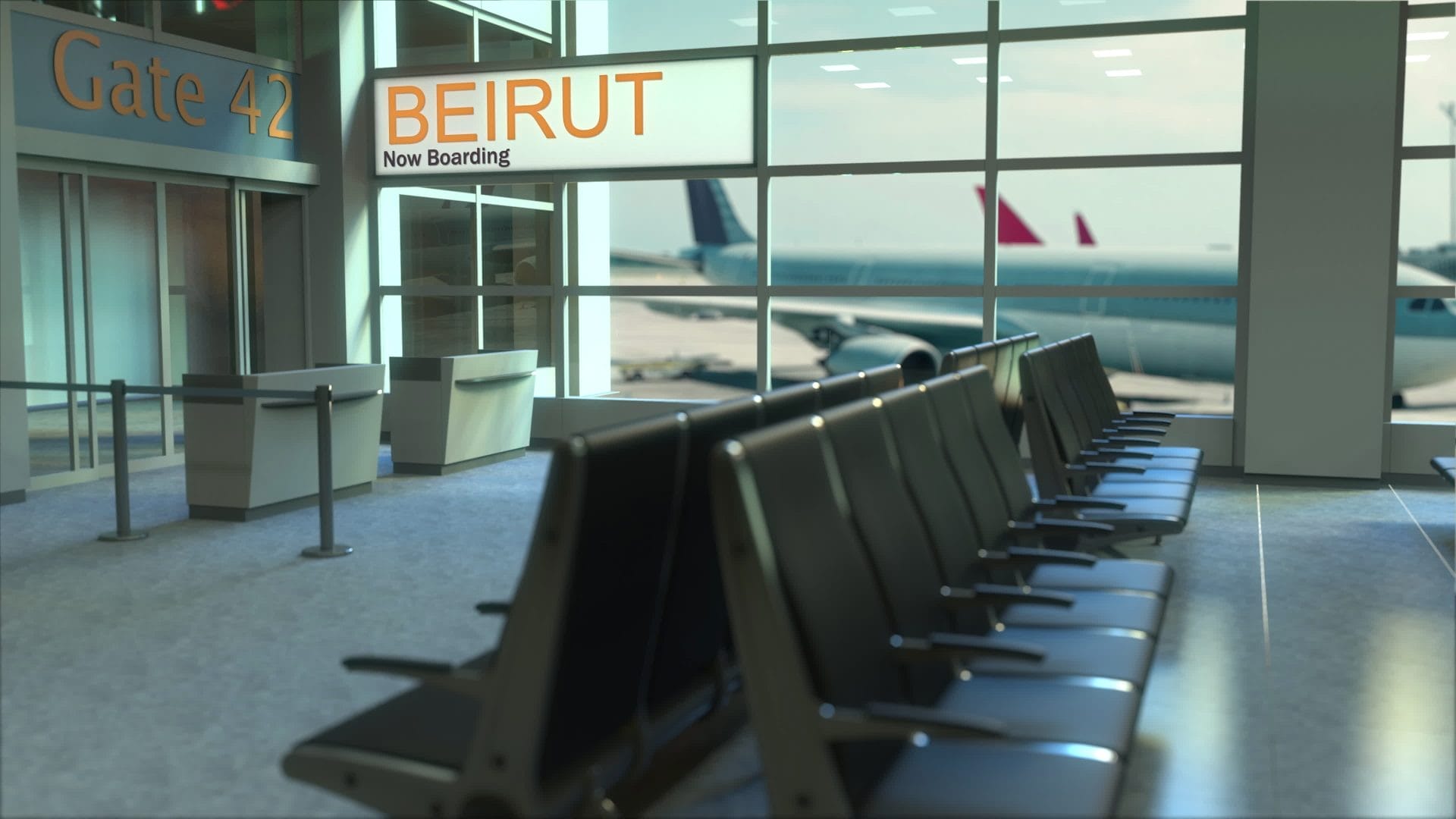 Aeroporto Beirut da adobe