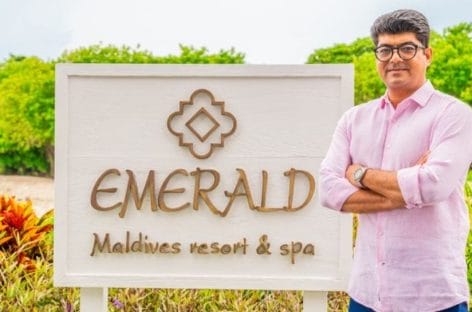 Emerald Maldives Resort & Spa, il general manager è Rohit Chhettri