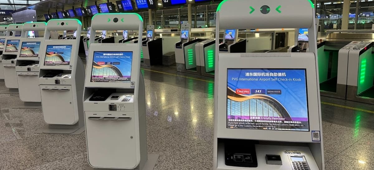 Aeroporti, debuttano a Shanghai Pudong i chioschi “self check in” di Sita